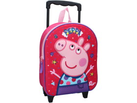 Dziecięca walizka 3D Peppa Pig Friends Around Town