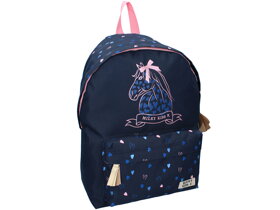 Niebieski plecak Milky Kiss z koniem II