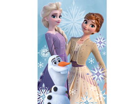 Kocyk dziecięcy Kraina Lodu Anna, Elsa i Olaf