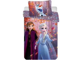 Pościel dziewczęca Anna, Elsa i Olaf