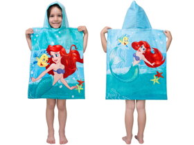 Dziecięce ponczo Disney Princess Ariel