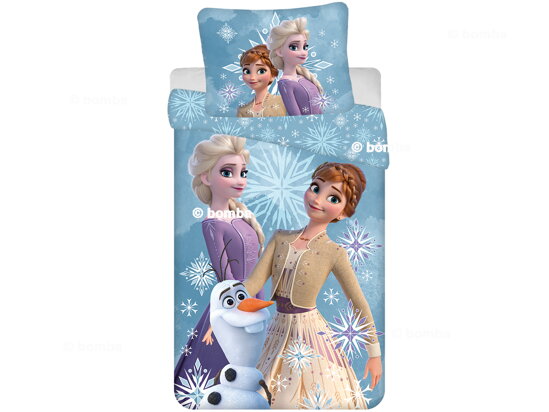 Pościel Frozen Anna, Elsa i Olaf